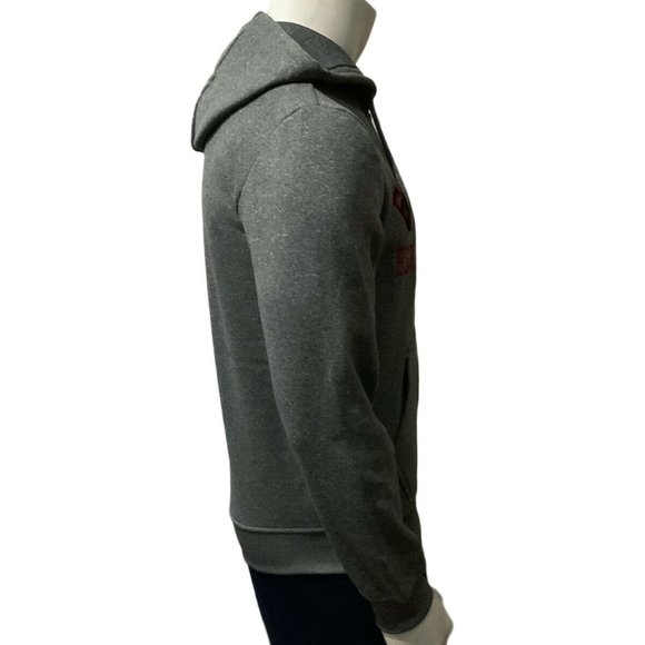ECKO UNLTD. MEN'S GRAY ZIP UP HOODIE SWEATSHIRT - Picture 3 of 5